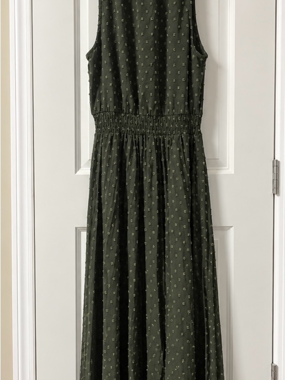 Dark Olive Green Maxi Dress